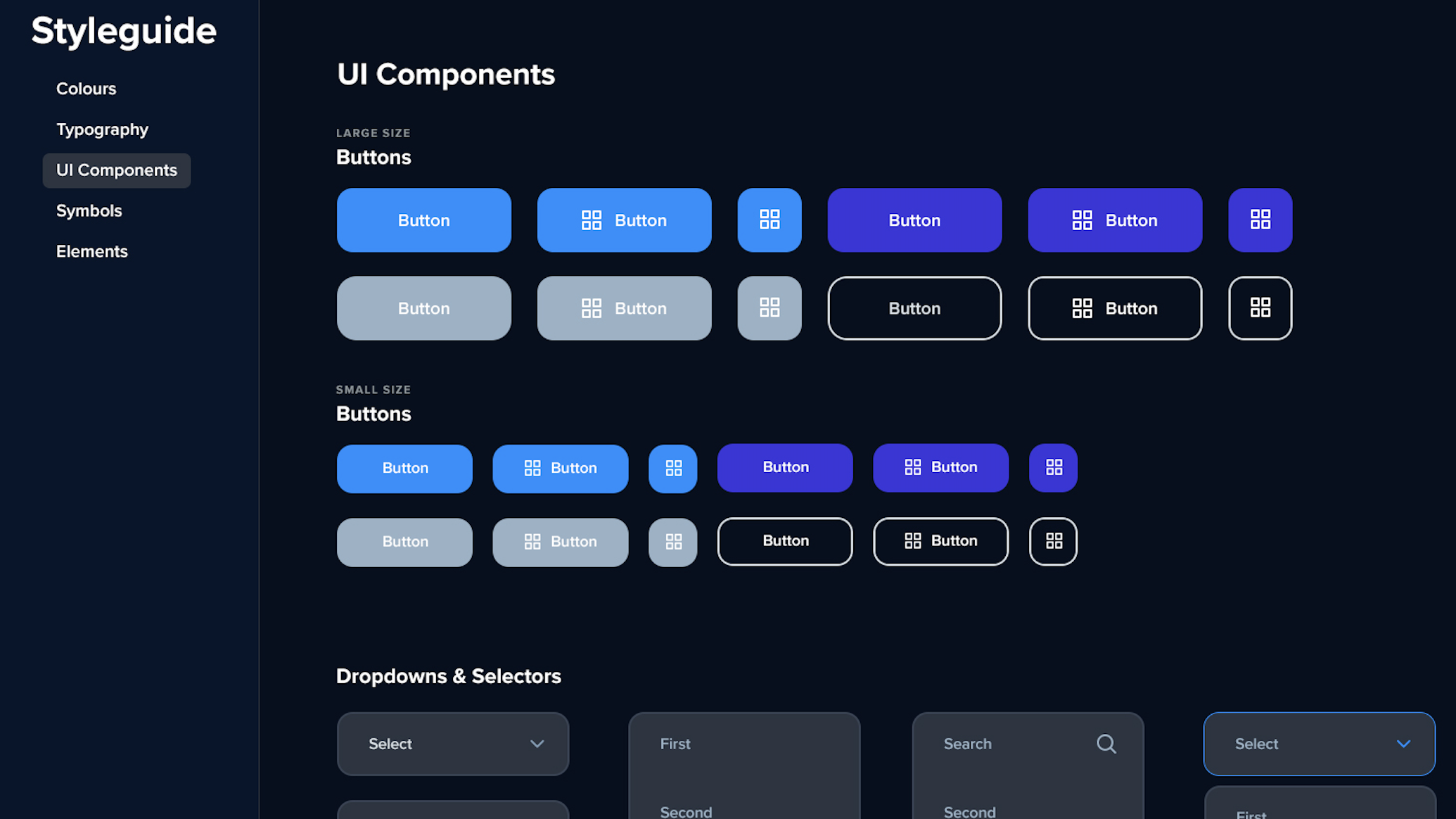 Design Systems Style guide