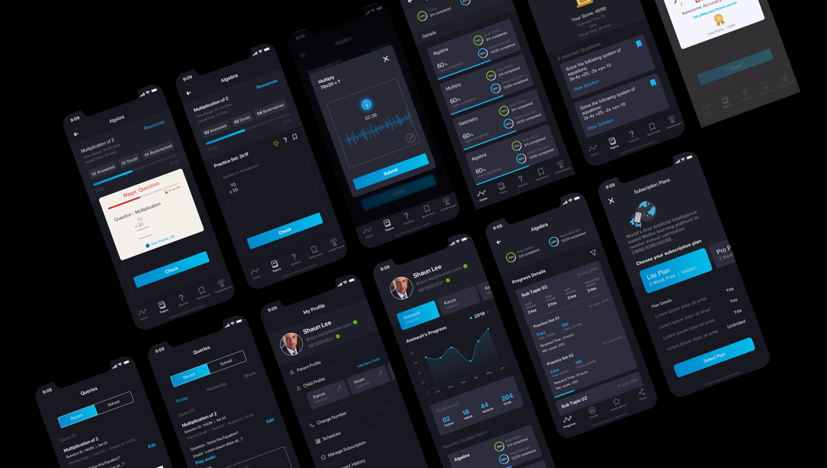 pRRactice mobile app UI screen