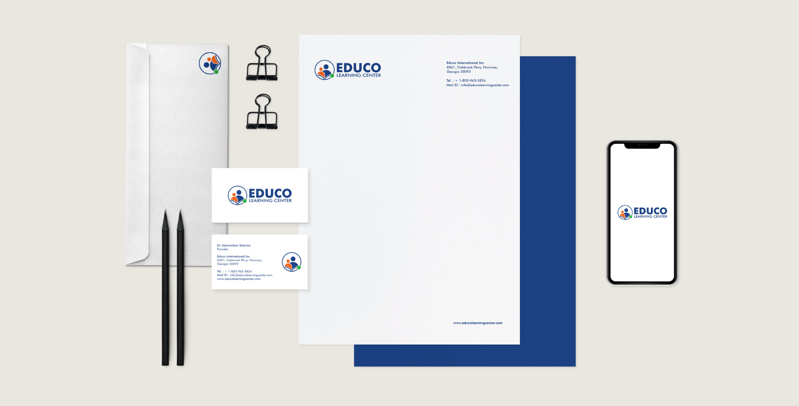 Educo Learning Center stationary