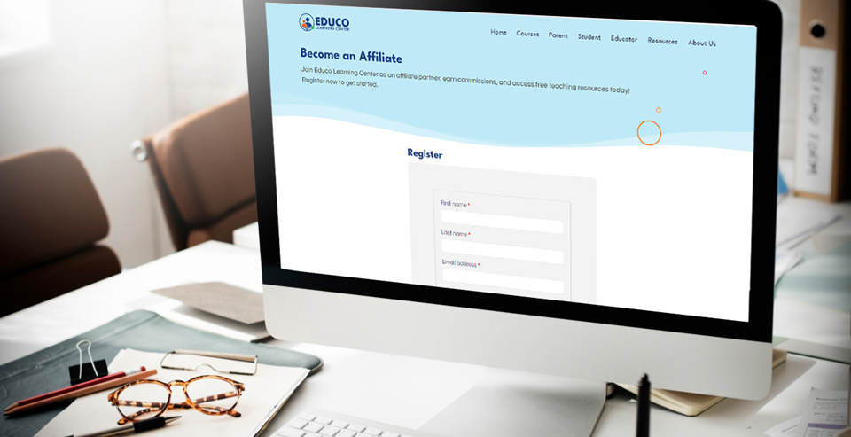 Educo Learning center affiliation form